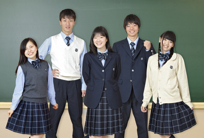 札幌新陽高等学校制服画像
